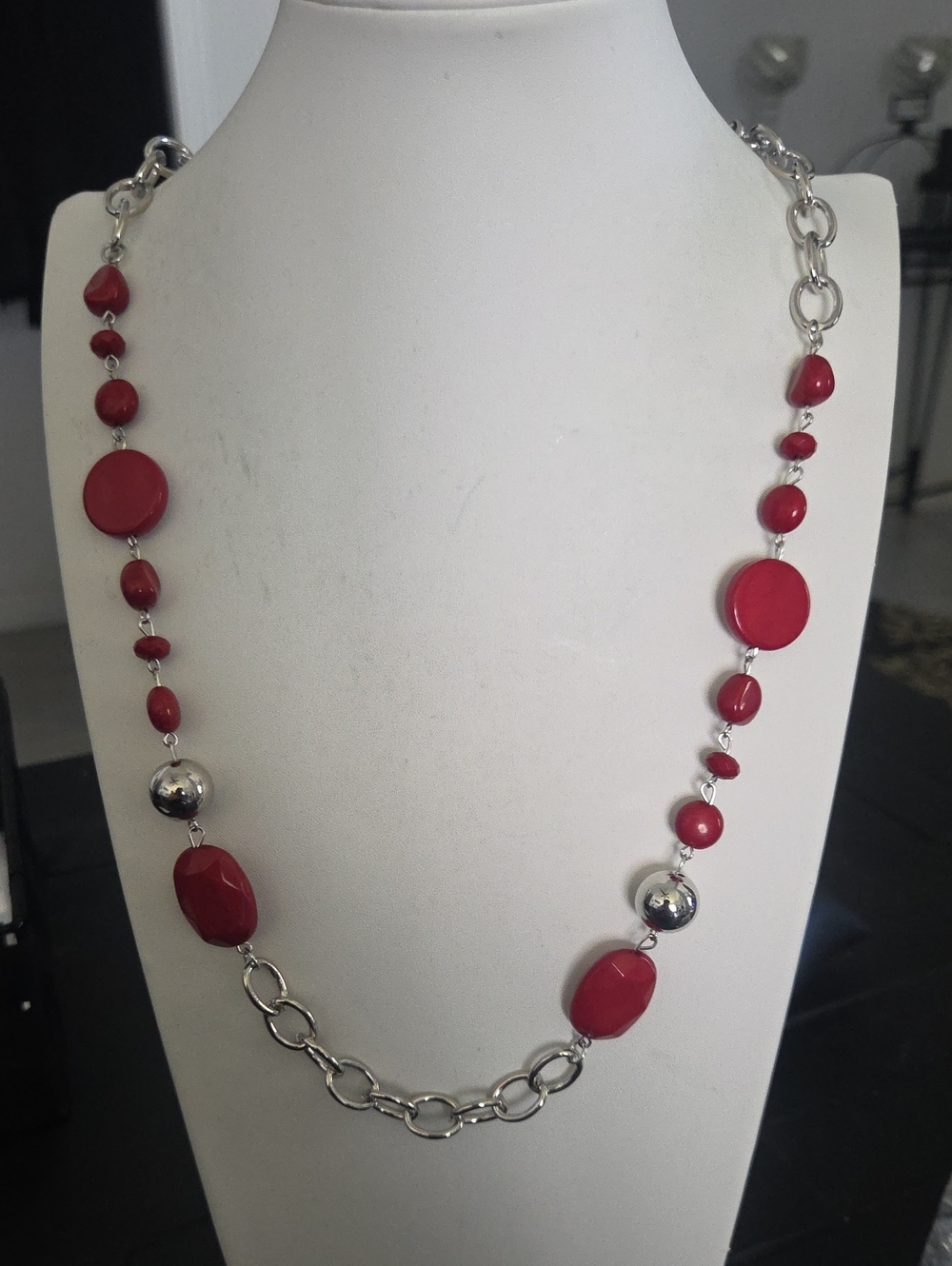 Paparazzi When I Glow Up Red Necklace NWT